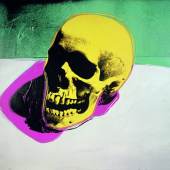 Andy Warhol, Skull, 1976, Sammlung Froehlich, Stuttgart, © 2020 The Andy Warhol Foundation for the Visual Arts, Inc., Licensed by Artists Rights Society (ARS), New York