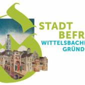 Flyer zur Ausstellung "Stadt befreit. Wittelsbacher Gründerstädte"