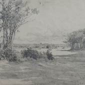 Paul Müller-Kaempff, Landschaft um Ahrenshoop, Studien 1902-1921, aus der Sammlung der Kunsthalle Rostock