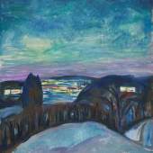 Edvard Munch, Sternennacht, 1922-1924, Foto: © MUNCH, Oslo / Juri