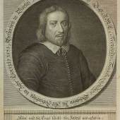 Pieter van Gunst, Bildnis Jacob Böhme, 1686/1715 Kupferstich, Kupferstich-Kabinett