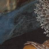 (Detail) Erzherzogin Maria Magdalena (1589–1631). Frans Pourbus D. J., Um 1603/1604 Kunsthistorisches Museum Wien, Gemäldegalerie, Inv.-Nr. 3385  (Schloss Ambras Innsbruck)