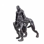 Neo Rauch (1960) Nachhut | 2010 | Bronze, schwarz patiniert | 49,5 x 24 x 41 cm Ergebnis: 161.250 Euro* *Int. Auktionsrekord für eine Bronze des Künstlers 