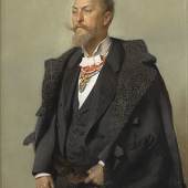 Gottlieb Theodor Kempf von Hartenkampf: Porträt Otto Wagner, 1896 © Wien Museum