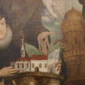 Giovanni Pietro de Pomis, Erzherzogin Maria stiftet das Grazer Klarissenkloster (Detail), um 1603, Alte Galerie