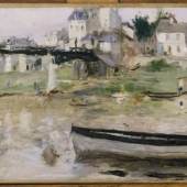 Berthe Morisot; Bateaux sur la Seine; Wallraf-Richartz-Museum & Fondation Corboud (Dep. 0615 FC, Köln)