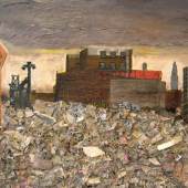 David DeSimone City No. 4 (Lower East Side Dream), 2010 32" x 46" Mixed Media on Canvas