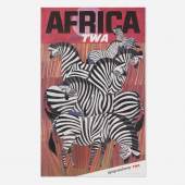David Klein  Fly TWA / Africa / Up Up and Away  estimate: $1,500–2,000
