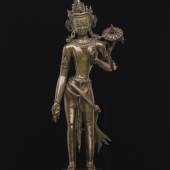 Boddhisattva Avalokitesvara, Nordwestnepal oder Südwesttibet, 13. - 14. Jh., Copyright: Linden-Museum Stuttgart, Foto: A. Dreyer