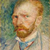 Vincent van Gogh , Selbstbildnis, 1887. Öl auf Karton, 32,8 x 24 cm. © Kröller-Müller Museum, Otterlo, Niederlande