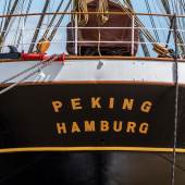 In neuem Glanz und frisch restauriert kehrt die PEKING nach Hamburg zurück, Foto: Jan Sieg  