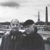 Douglas Cramer and Ellsworth Kelly, Paris, 1994 © Jack Shear, New York