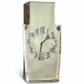 Rare Tudric Pewter and Abalone Clock, Exhibitor:  Morgan Strickland Decorative Arts Ltd