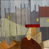 Suzanne Duchamp, Construction, 1913Öl auf Leinwand, 89 x 130 cmPrivatsammlung© Suzanne Duchamp / 2025, ProLitteris, Zurich 