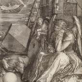 Albrecht Dürer Melencolia I (Die Melancholie), 1514 Kupferstich, 24,4 x 19,2 cm  Sammlung Hegewisch in der Hamburger Kunsthalle © Hamburger Kunsthalle/bpk, Foto: Christoph Irrgang