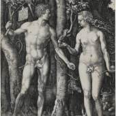 Albrecht Dürer Adam und Eva, 1504 Kupferstich
Staatsgalerie Stuttgart