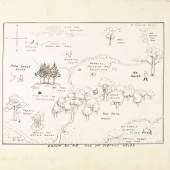 E.H Shepard_ The original map of The Hundred Acre Wood