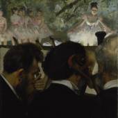 Edgar Degas, Orchestermusiker, 1872, 69 x 49 cm, Öl auf Leinwand, Städtische Galerie Städel Museum, Frankfurt a.M. © Städel Museum - U. Edelmann - ARTOTHEK