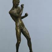 Kurt Edzard (1890 -1972) Boxer Hans Breitensträter, o. D. Bronze, 41,5 x 12,5 x 22 cm © Hamburger Kunsthalle/bpk Photo: Elke Walford 