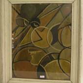 El Lissitzky ( Potschinok 1890 - 1941 Moskau)zugeschrieben. War ein bedeutender russischer Avantgardist und Mitbegründer des Konstruktivismus und stark beein 3.500 €  