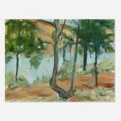 Elaine de Kooning  Callicoon Woods  $15,000–20,000  