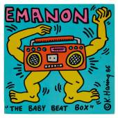 Emanon’s Baby Beat Box, Inscribed by Keith Haring (creator of the cover art) to Album Producer Afrika Islam
