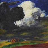 Emil Nolde Nachmittagswolken, Friesland 1940 Öl auf Leinwand. 86,2 x 100,2 cm Schätzpreis € 1 – 1,2 Mio.