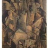 Kubistische Komposition, Öl auf Leinwand, links oben signiert und datiert: Emil Filla 14, ungerahmt Größe: 50 x 80,5 cm Emil Filla gilt neben Künstlern wie Fernand Léger oder Juan Gris als einer der Hauptvertreter des Kubismus, der maßgeblich dazu beiträgt, das Prag - neben Paris - ein zweites Zentrum dieser Kunstrichtung wird. 

 Limit : 36500 EUR
