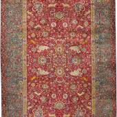 'Emperor' silk carpet, Kum Kapi, Istanbul, Turkey (est. £200,000 — 300,000)