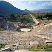 Ephesos, Arkadiane und antiker Hafen, Blick vom Theater © Ahmet Ertug
