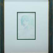 Ernst Fuchs, „Pascal“, signierte Original-Handzeichnung von 1981, Galeriepreis: EUR 14000,- Limit:: 	20 €