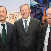 Dr. Ernst Ploil (Geschäftsführer im Kinsky), Meinhard Platzer (CEO LGT Bank Österreich), Michael Kovacek (Geschäftsführer Auktionshaus im Kinsky)