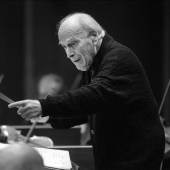 Foto: Yehudi Menuhin, 1997, © Sächische Landesbibliothek - Staats- und Universitätsbibliothek Dresden/Deutsche Fotothek/Frank Höhler