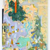 Hallgrímur Árnason, Acryl, Pastell, Kohle auf Leinwand, 150 × 120 cm
