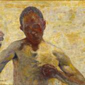 ￼ Pierre Bonnard French 1867–1947 Le boxeur (portrait de l'artiste) 1931 oil on canvas 54.0 x 74.3 cm Musée d'Orsay, Paris Gift of Philippe Meyer, 2000