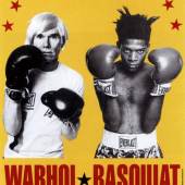 Exhibition poster for Warhol Basquiat Paintings at Tony Shafrazi Gallery, New York, 1985 