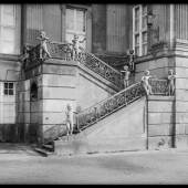 So soll es wieder werden: Historische Aufnahme der Puttentreppe des Potsdamer Stadtschlosses. Foto: SPSG