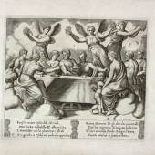Meister B mit dem Würfel; Die Götter feiern die Hochzeit von Amor und Psyche; Wallraf-Richartz-Museum & Fondation Corboud, Graphische Sammlung (Z 03863-31, Köln)