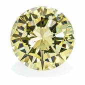 Brilliant Fancy Yellow  Ca. 16,71 ct., fancy yellow, natural colour Ergebnis: 109.650 Euro
