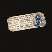 The Farnese Blue A historic 6.16 carat pear-shaped fancy dark grey-blue diamond  Est. CHF 3.5 - 5 million (US$ 3.7 - 5.3 million)