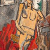 Pablo Picasso  Femme nue à la guitare