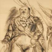 Fernando Botero (1932) Ohne Titel | Kohlezeichnung auf Leinwand | 170 x 139 cm Taxe: € 70.000 – 100.000