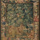Tapestry Feuilles de Choux with Stag Wool and silk Flemish, probably Enghien, c. 1525-1550. H 278 cm x W 236 cm 