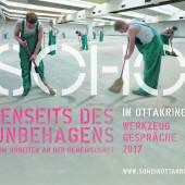 Plakat: JENSEITS DES UNBEHAGENS (c) Foto Paul Sturm Grafik Cati Krüger