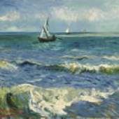 Fischerboote bei Saintes-Maries-de-la-Mer Mai 1888 Van Gogh Museum Amsterdam