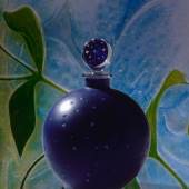 Sonderschau Parfum und Glas – Séduction totale  101  «Dans la nuit», René Lalique, für die Firma Worth, Paris, 1924 Museum für Gestaltung Zürich, Kunstgewerbesammlung