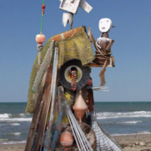 Florian Lettl – La Madonna dei Pescatori – 2021 – 400x200x200 cm