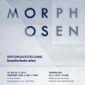 Flyer Metamorphosen Diplomausstellung der kunstschule.wien