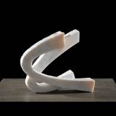 Arbeit 12: Frank Teufel, o.T.; 2013, Carrara Marmor, 28&24&7 cm.1.800 €