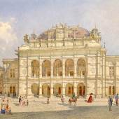 Franz Alt | Die neue Hofoper in Wien, 1873 | ALBERTINA, Wien 